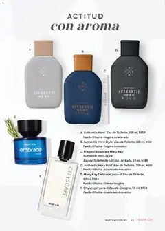 Vista previa de Authentic Hero Eau de Toilette, Eau de Toilette, 100 ml, nuevo folleto de la tienda, válido en México a partir del 01.09.2025 | Página: 13 | Productos: Fragancia, Eau de toilette