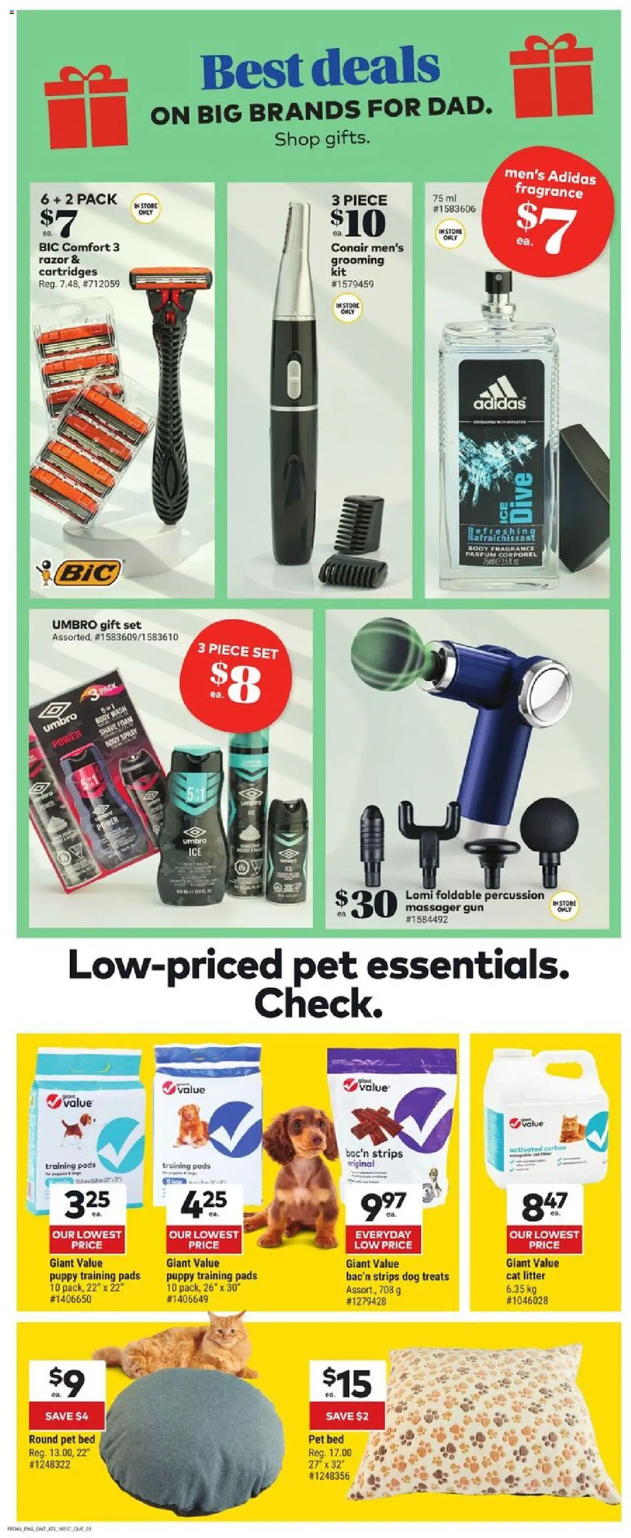 Giant Tiger flyer valid from 11.06.2025 | Page: 3 | Products: Fragrance, Body wash, Bed