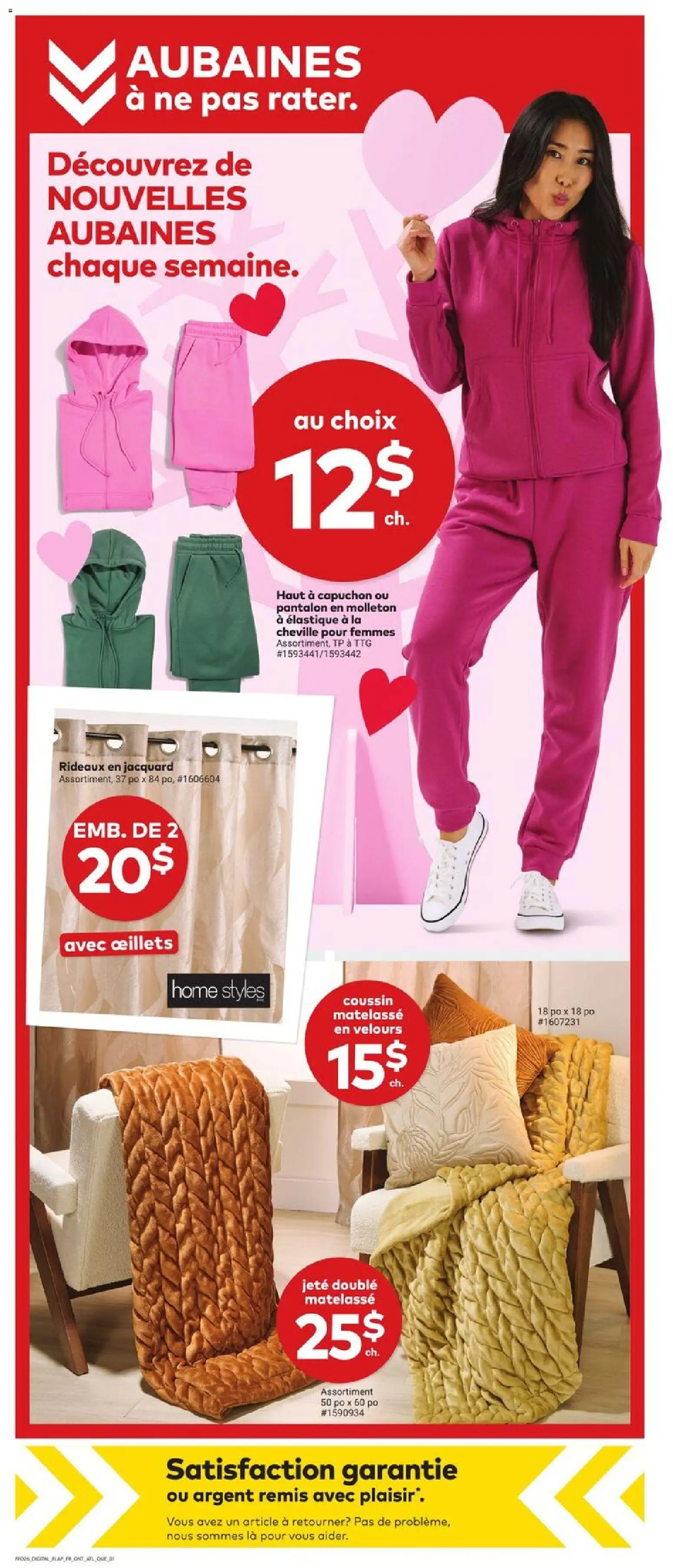 Giant Tiger flyer valid from 28.01.2026 | Page: 4 | Products: Pillow, Blanket