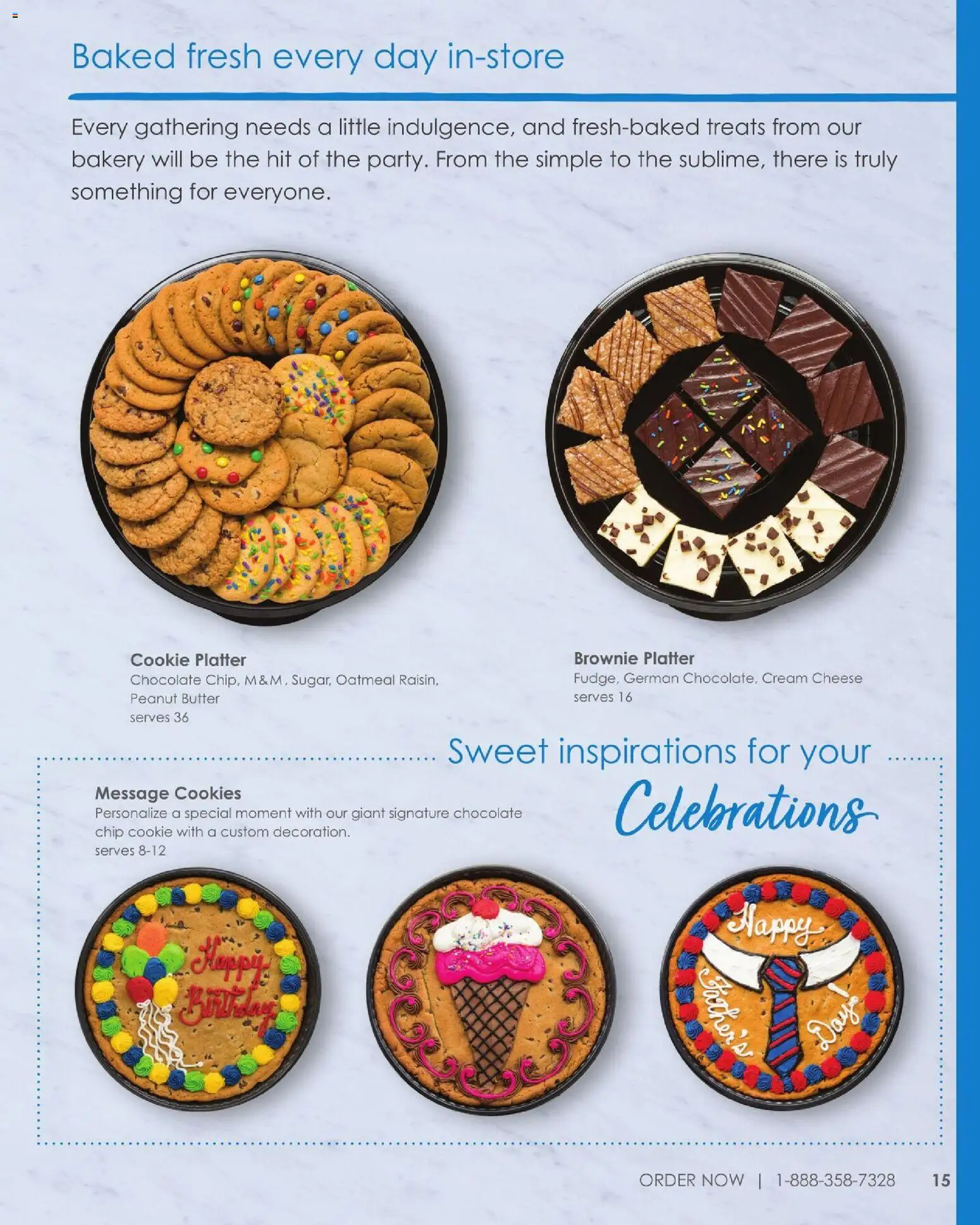 Albertsons Entertaining Guide - valid from 19.11.2025 | Page: 17 | Products: Butter, Chocolate, Cream, Cookies