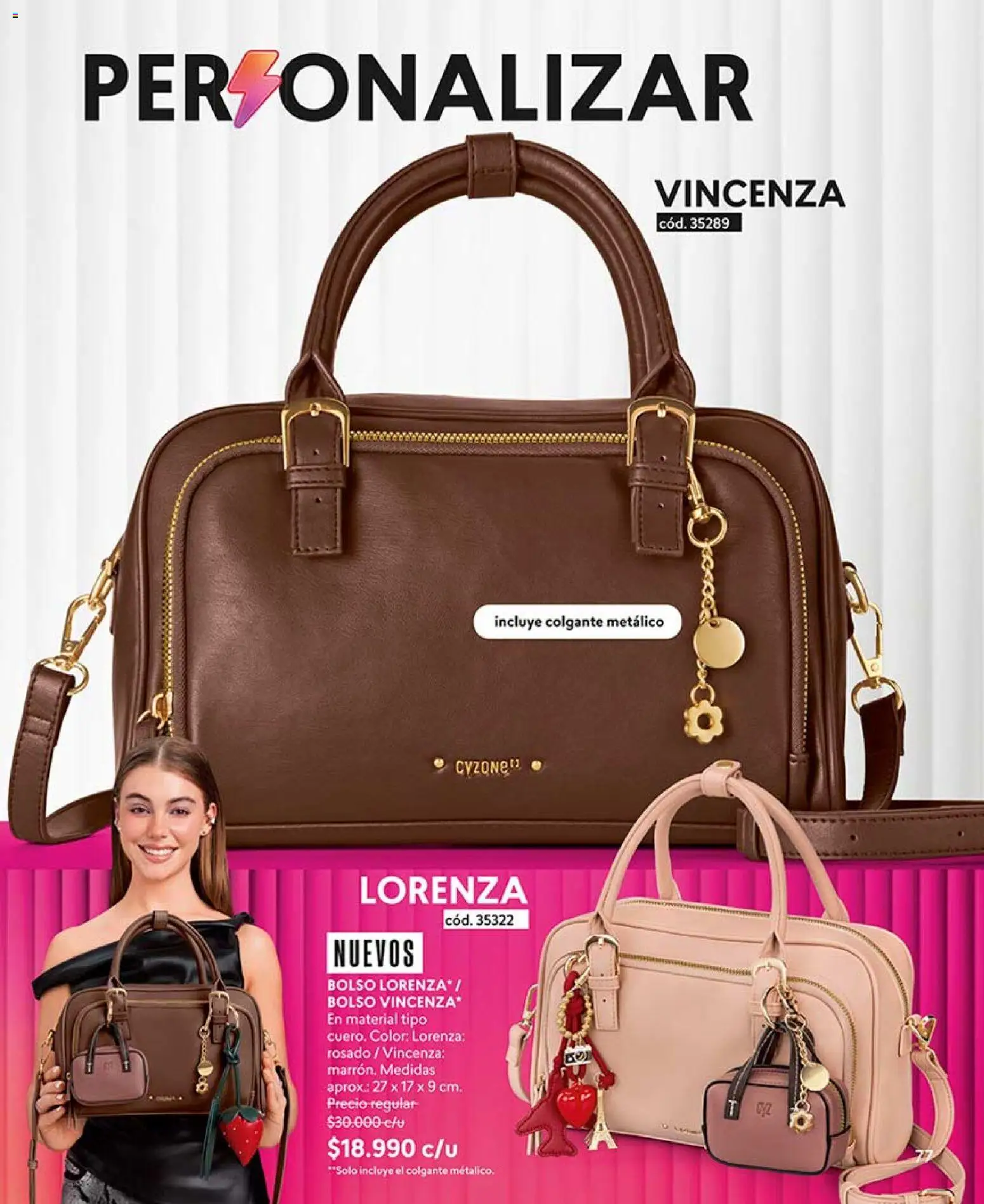 Catálogo CyZone Campaña 8 │ válido desde el 29.04.2026 | Página: 77 | Productos: Bolso