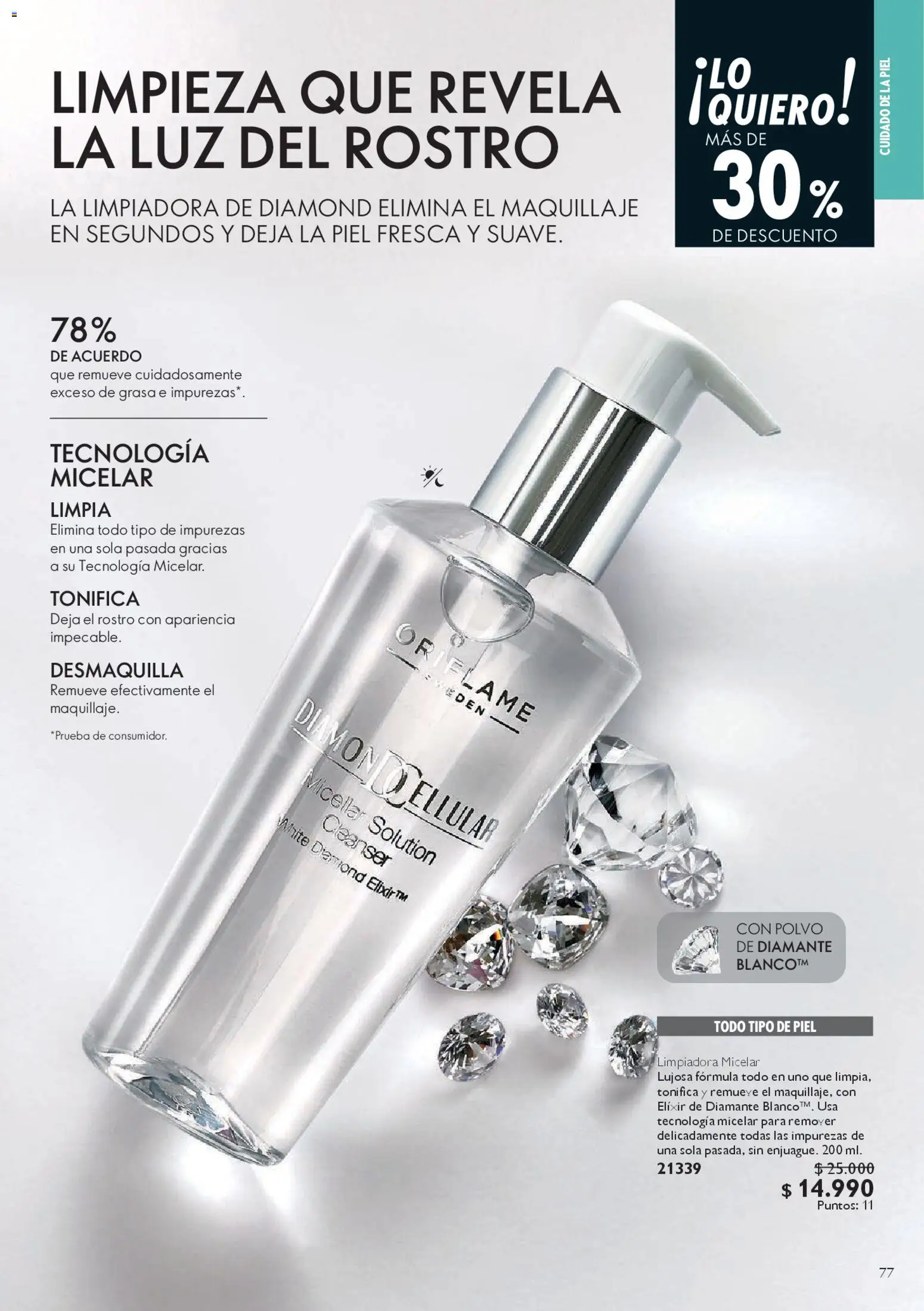 Oriflame ofertas  │ válido desde el 28.03.2026 | Página: 77 | Productos: Maquillaje, Polvo