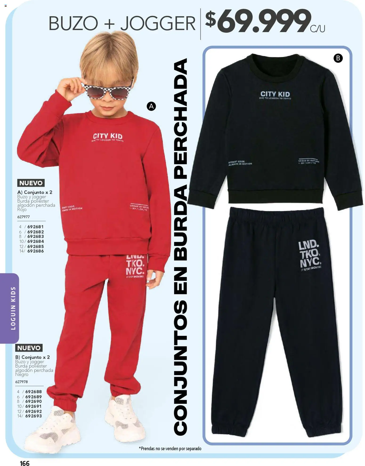 Pacifika revista - valida desde el 01.02.2026 | Página: 166 | Productos: Algodón, Buzo, Conjunto