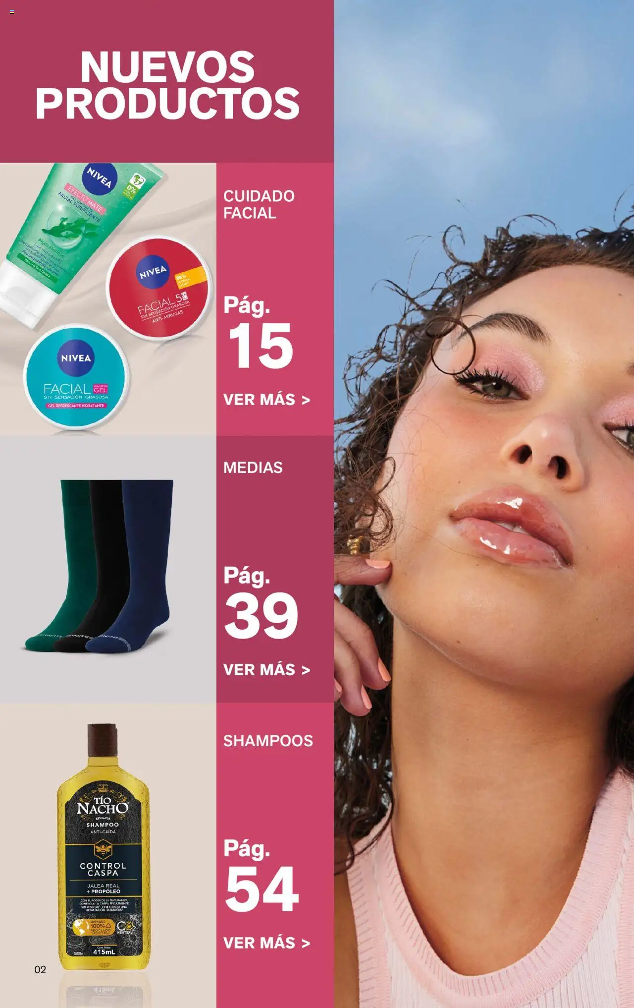 Catálogo Leonisa válido desde 24.06.2025 | Página: 2 | Productos: Shampoo, Medias, Empaque