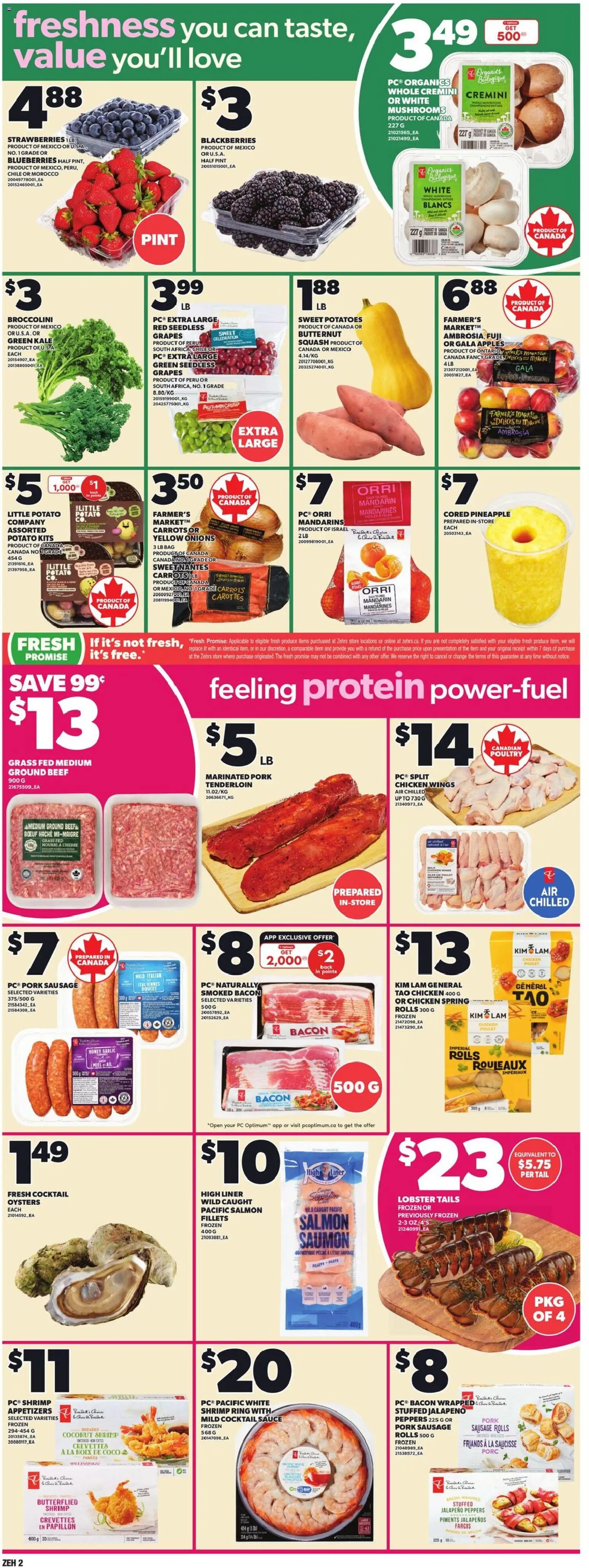 Zehrs flyer valid from 12.02.2026 | Page: 5 | Products: Pineapple, PC, Bag, Apples