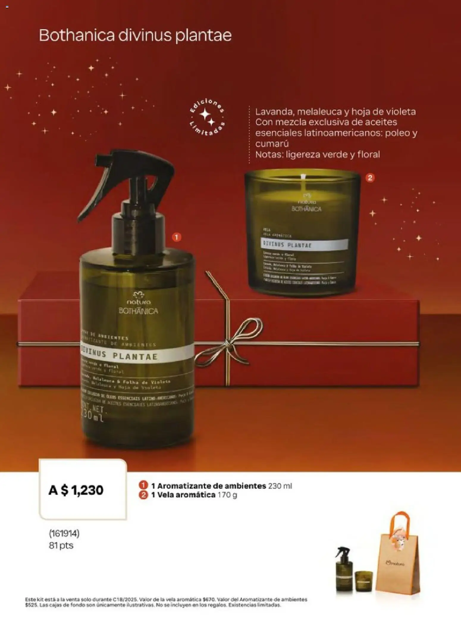 Nuevas ofertas de Natura válidas en toda la República Mexicana desde el 01.12.2025. ¡Encuentra las mejores ofertas en Natura campaña 18 2025! | Página: 23 | Productos: Vela