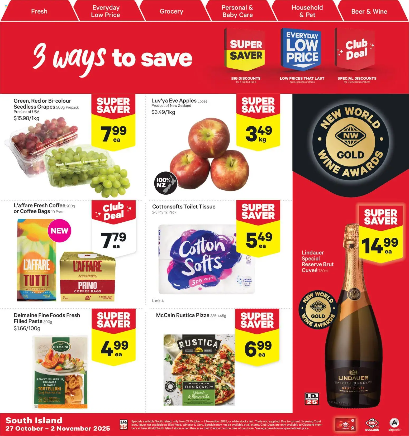 New World catalogue from 27.10.2025 | Page: 1