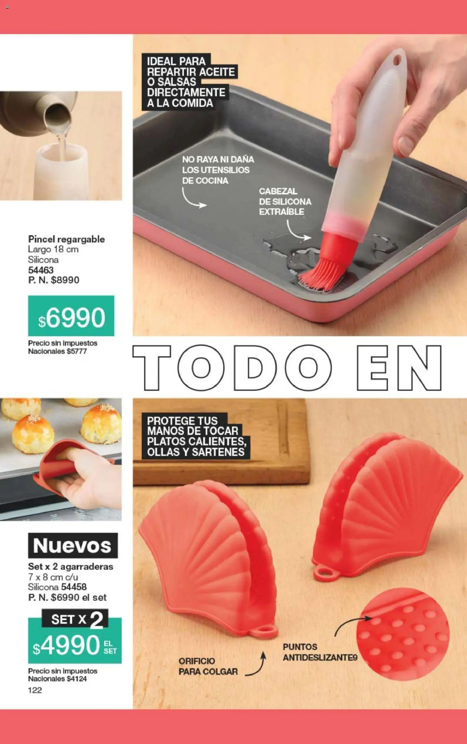 Gigot - CAMPAÑA 06 │ válido desde el 15.03.2026 | Página: 128 | Productos: Utensilios de cocina, Cocina, Aceite, Pincel