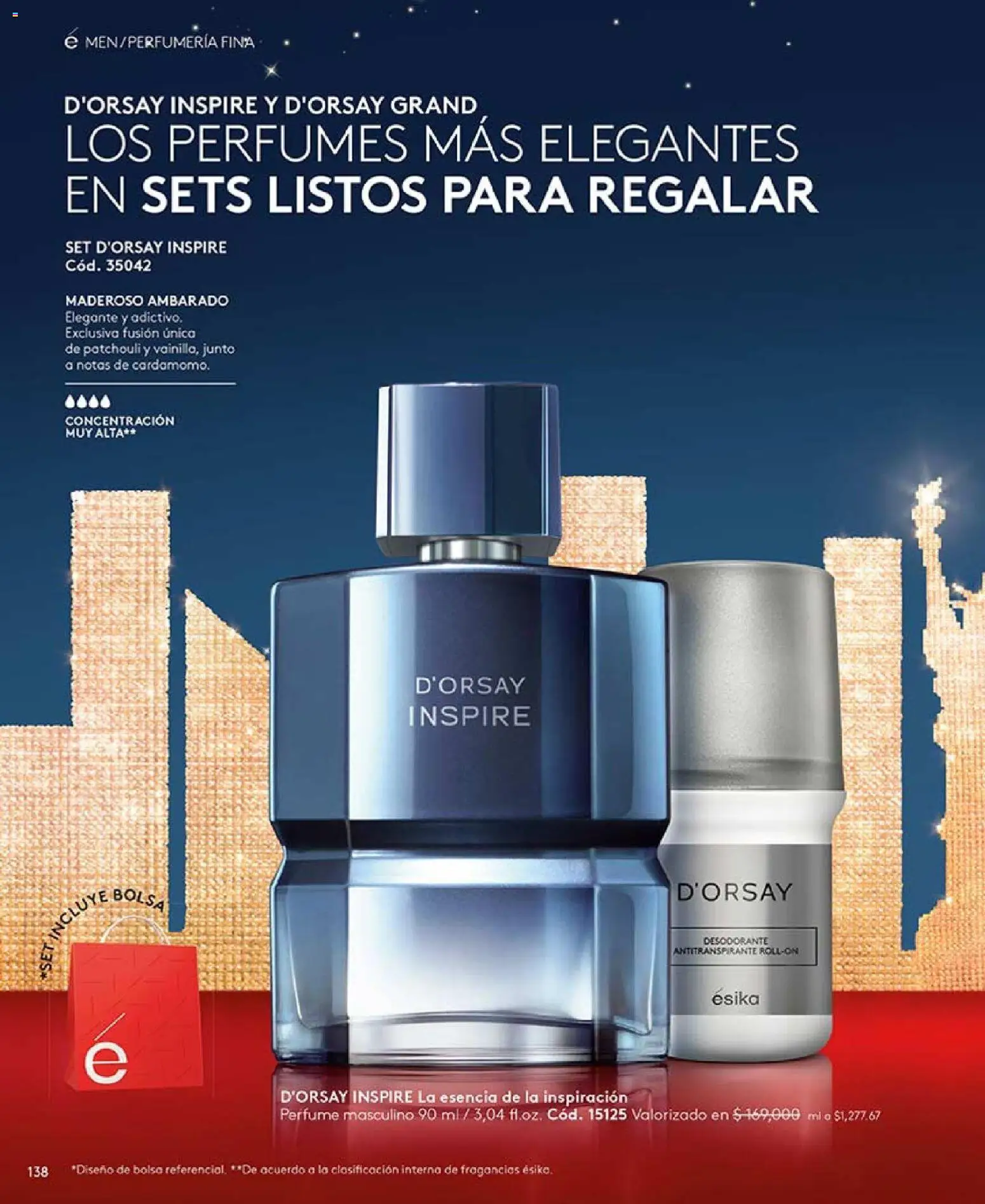 Ésika revista - valida desde el 03.11.2025 | Página: 150 | Productos: Bolsa, Perfume, Desodorante, Antitranspirante