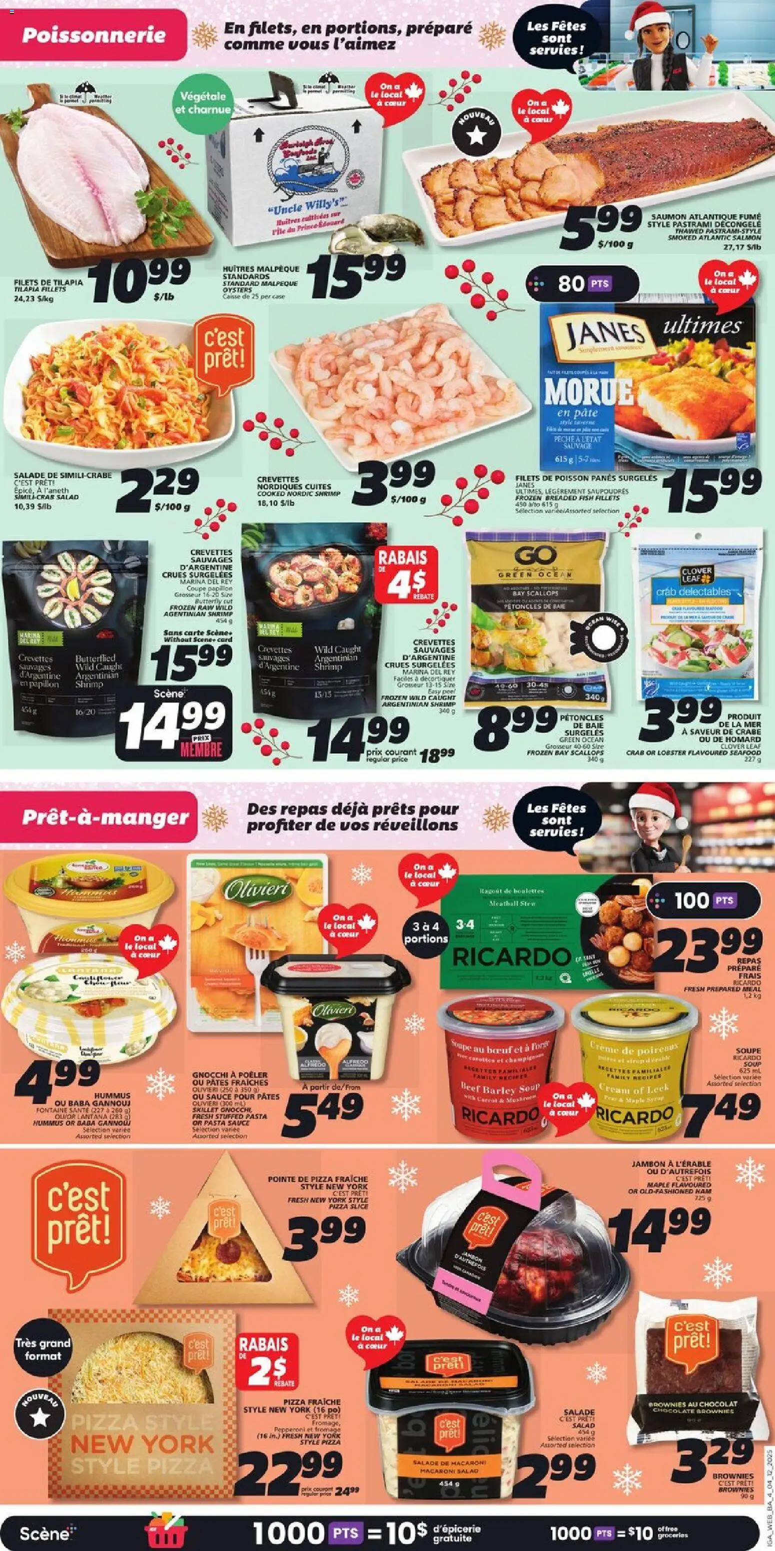 IGA flyer valid from 04.12.2025 | Page: 6 | Products: Carrot, Case, Chocolate, Pizza