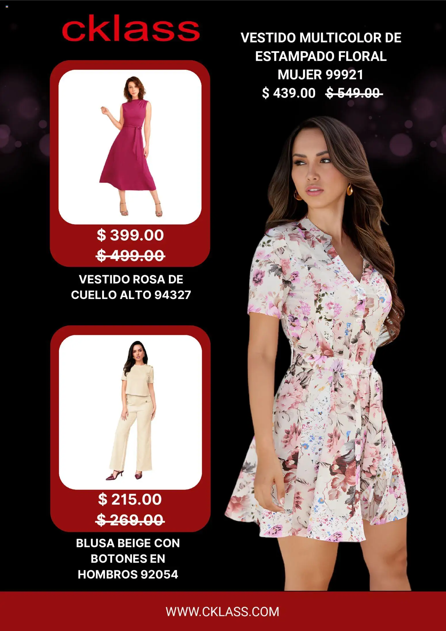 Nuevas ofertas de Cklass válidas en toda la República Mexicana desde el 12.11.2025. ¡Encuentra las mejores ofertas en Cklass Buen Fin ! | Página: 4 | Productos: Blusa, Vestido