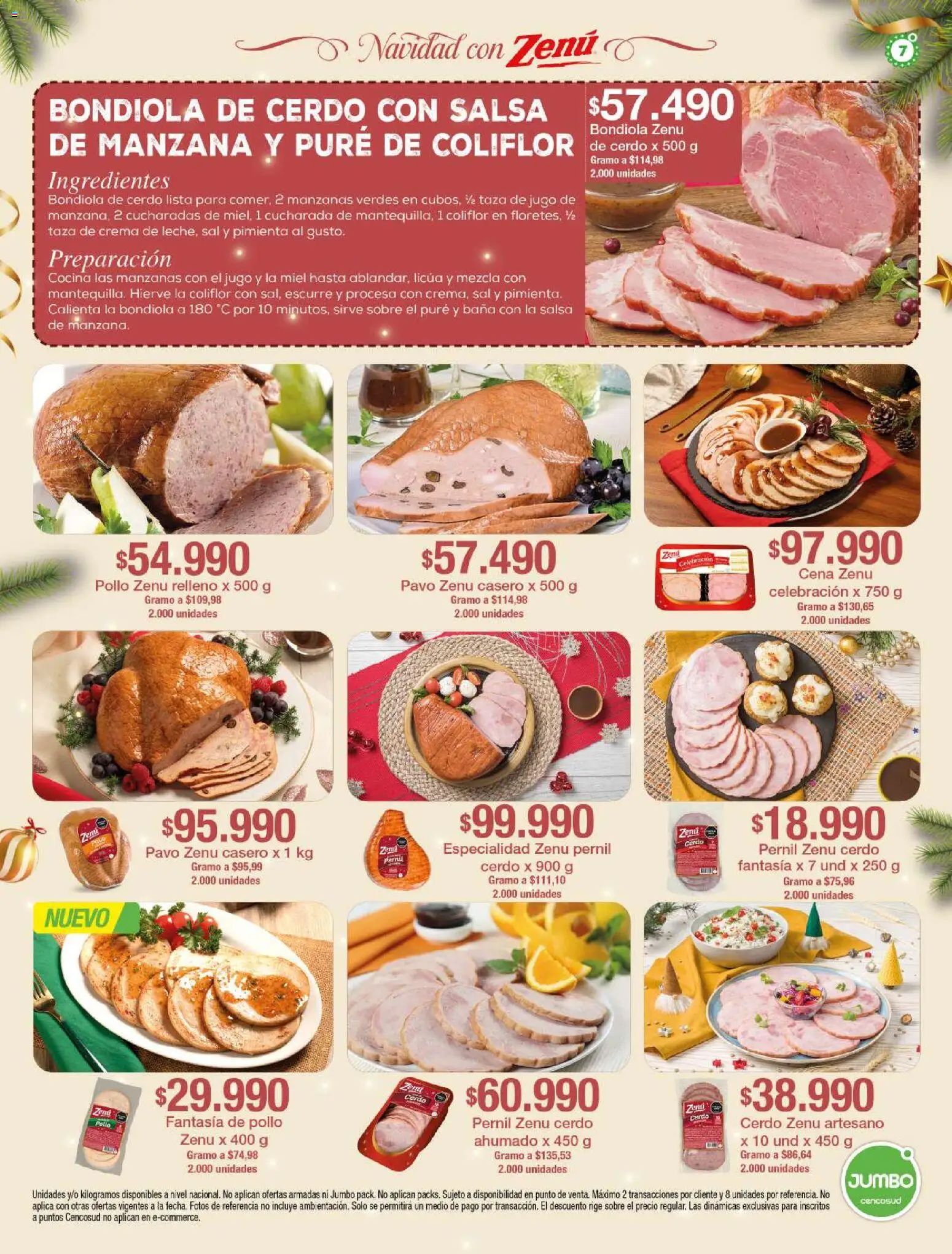 Jumbo revista - valida desde el 04.12.2025 | Página: 7 | Productos: Pimienta, Pollo, Sal, Jugo