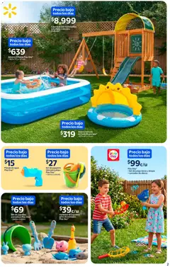 Vista previa de Walmart folleto Sol, arena y bronceador a precios bajos, nuevo folleto de la tienda, válido en México a partir del 05.03.2026 | Página: 2 | Productos: Columpio, Agua, Juego