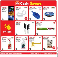 Preview of Home Hardware weekly flyer / circulaire from shop Home Hardware valid from 23.10.2025 | Page: 9 | Products: Freezer, Dishwasher, Stain remover