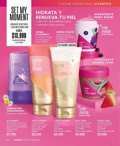 Catálogo CyZone Campaña 14 │ válido desde el 31.08.2025 | Página: 68 | Productos: Exfoliante corporal, Manzanas, Sandía, Crema