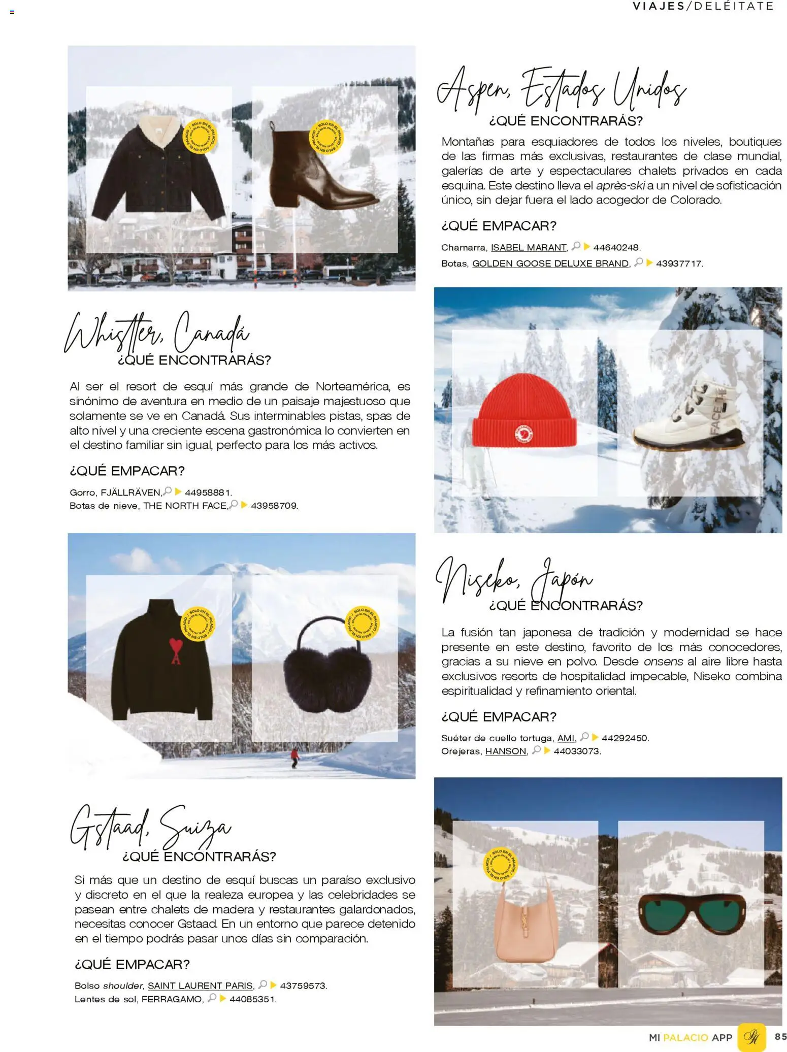 Nuevas ofertas de Palacio De Hierro válidas en toda la República Mexicana desde el 01.11.2025. ¡Encuentra las mejores ofertas en Palacio De Hierro catálogo! | Página: 87