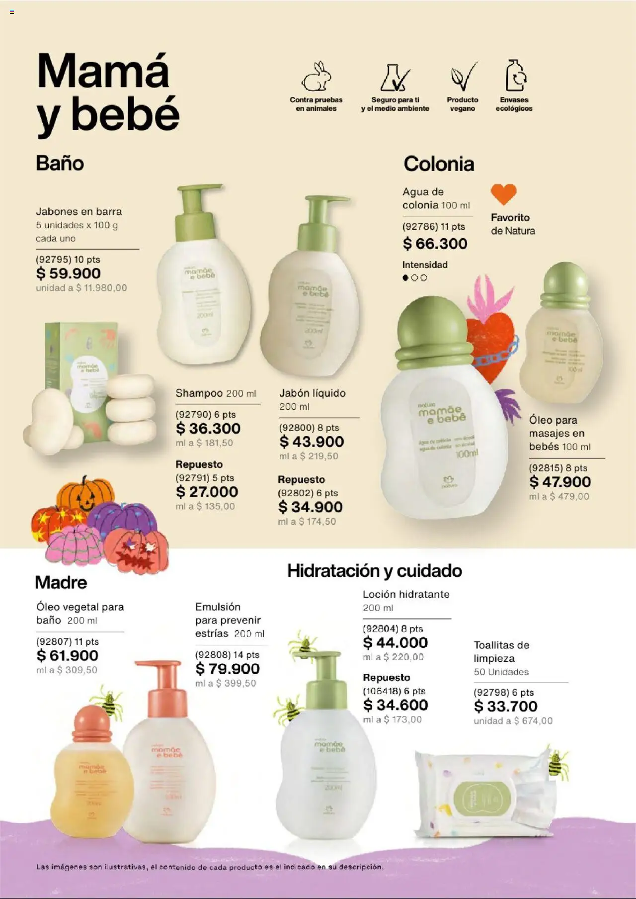 Natura revista - valida desde el 03.09.2025 | Página: 145 | Productos: Shampoo, Loción, Baño, Emulsión
