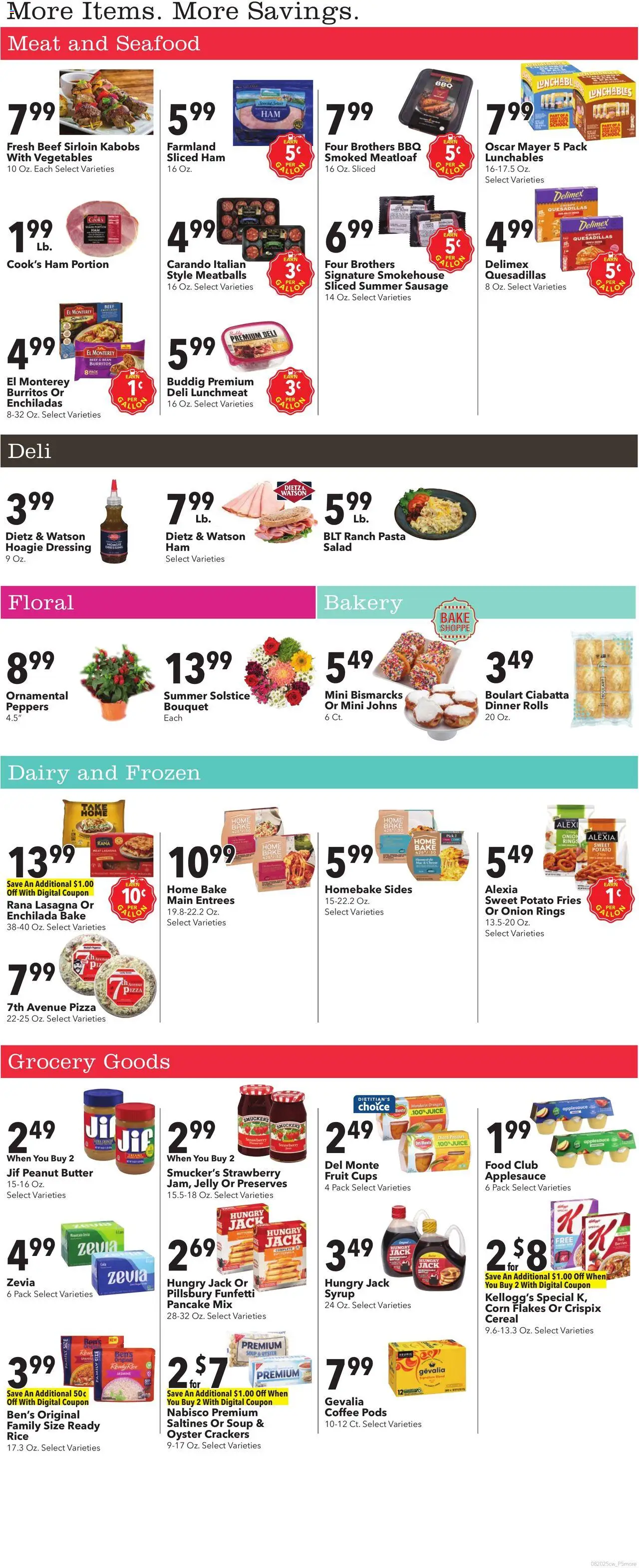 Cash Wise Weekly Ad - valid from 20.08.2025 | Page: 5 | Products: Corn, Oranges, Salad, Sausage