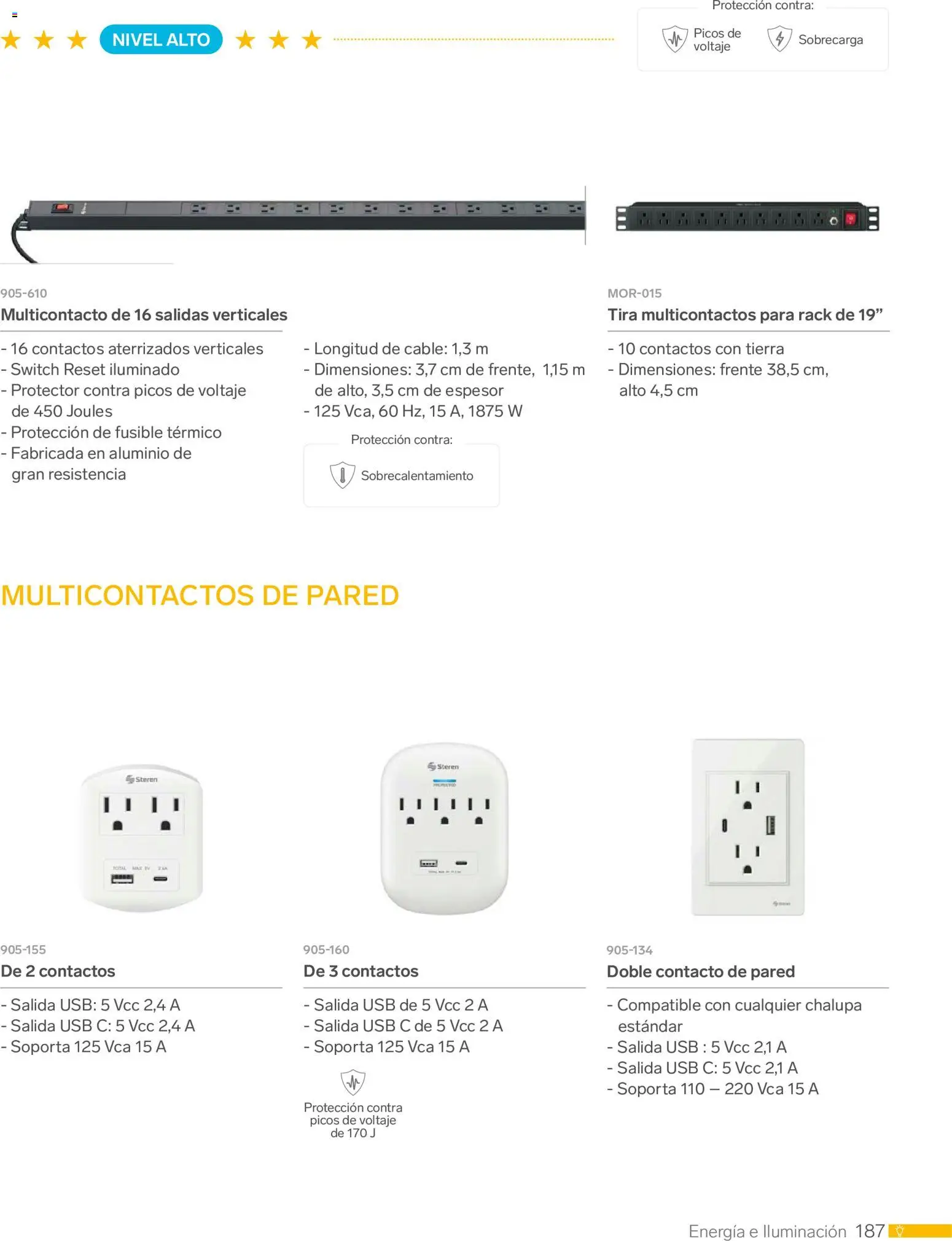 Nuevas ofertas de Steren válidas en toda la República Mexicana desde el 01.01.2026. ¡Encuentra las mejores ofertas en Steren catálogo! | Página: 199 | Productos: Usb, Cable, Fusible