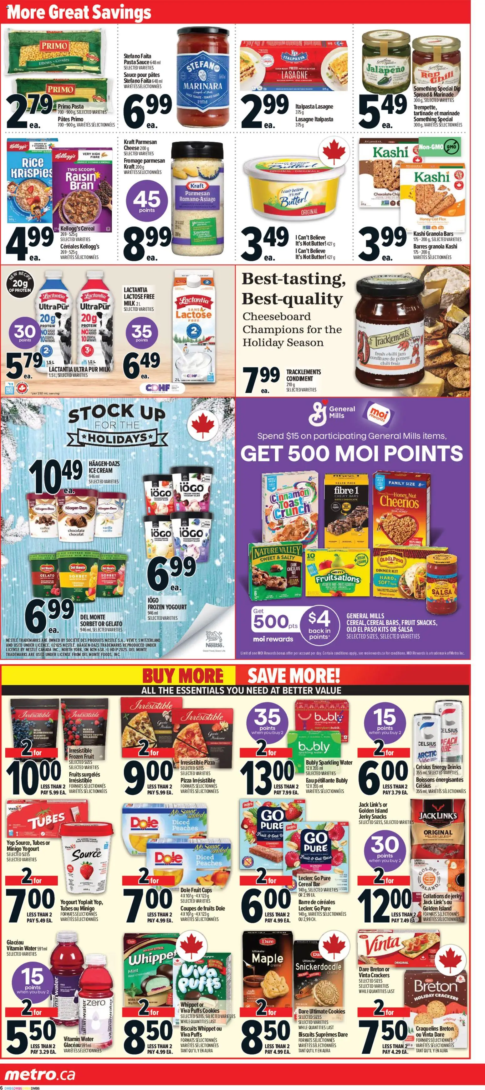 Metro flyer valid from 11.12.2025 | Page: 14 | Products: Ice cream, Butter, Cheese, Chocolate