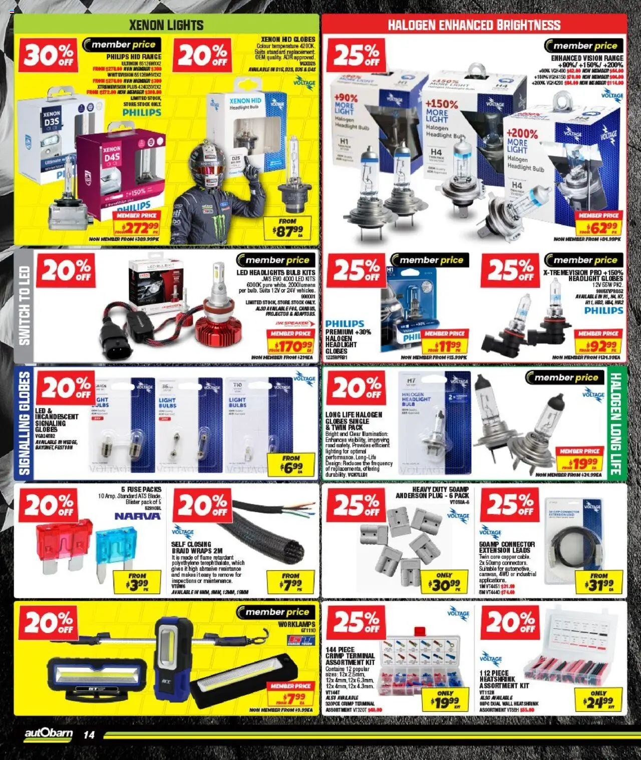 Autobarn catalogue - valid from 01.10.2025 | Page: 14 | Products: Light, Bulb, Connector, Speaker