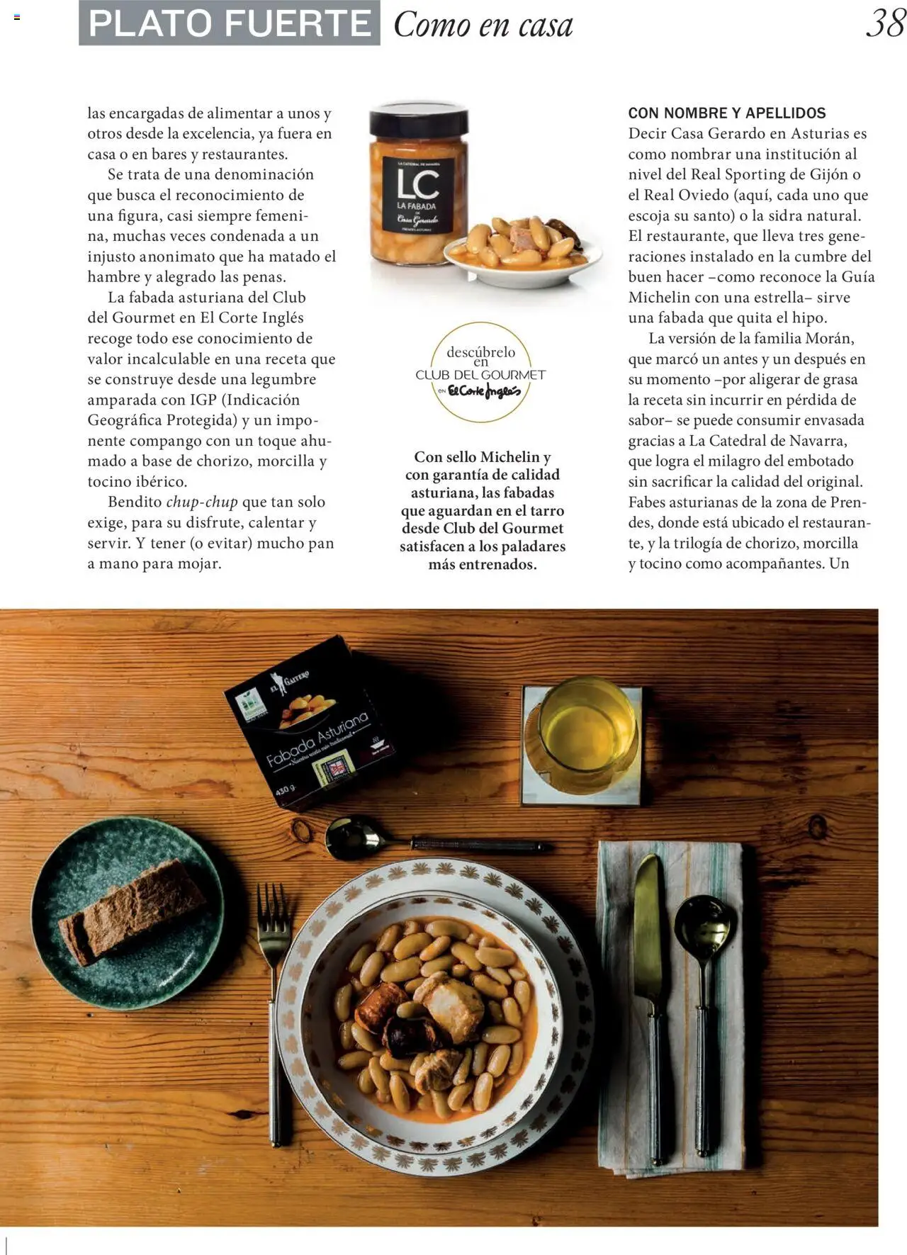 Nuevas ofertas de El Corte Inglés válidas en toda la República Mexicana desde el 29.09.2025. ¡Encuentra las mejores ofertas en El Corte Inglés - Catálogo Gourmet Magazine Otoño! | Página: 38 | Productos: Tocino, Pan
