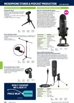 Preview of Jaycar Engineering & Scientific Catalogue 2025/2026  - valid from 09.07.2025 | Page: 442 | Products: Desk, Desktop, Cable, Stereo