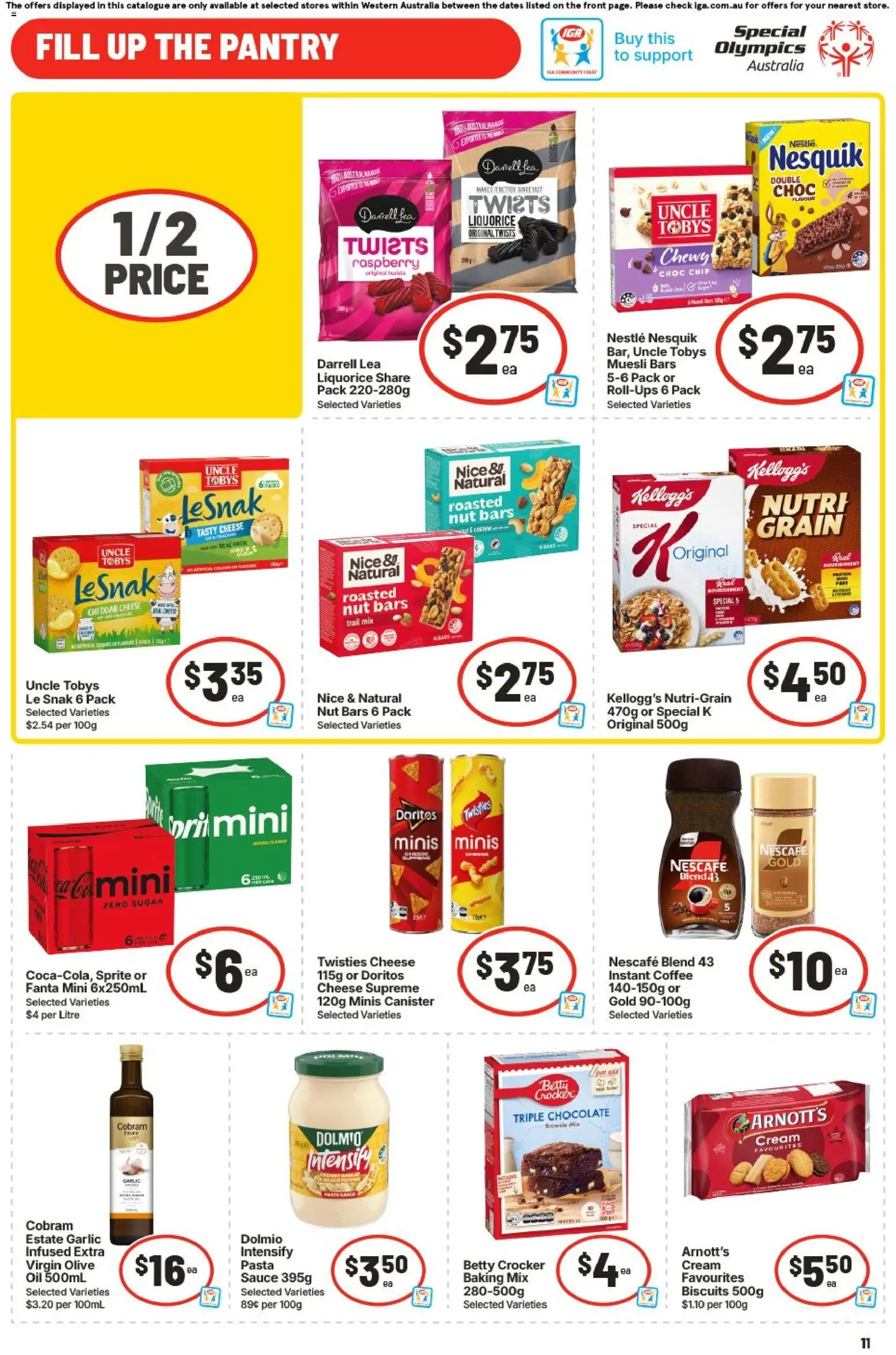 IGA catalogue - valid from 29.04.2026 | Page: 11 | Products: Coffee, Cream, Biscuits, Garlic