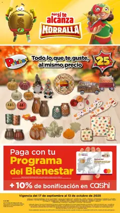 Vista previa de Bodega Aurrerá - Folleto - Llena tu ofrenda de tradición, nuevo folleto de la tienda, válido en México a partir del 17.09.2025