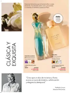 Vista previa de Oriflame campaña 5 2026, nuevo folleto de la tienda, válido en México a partir del 28.03.2026 | Página: 36 | Productos: Esencias, Té, Eau de toilette