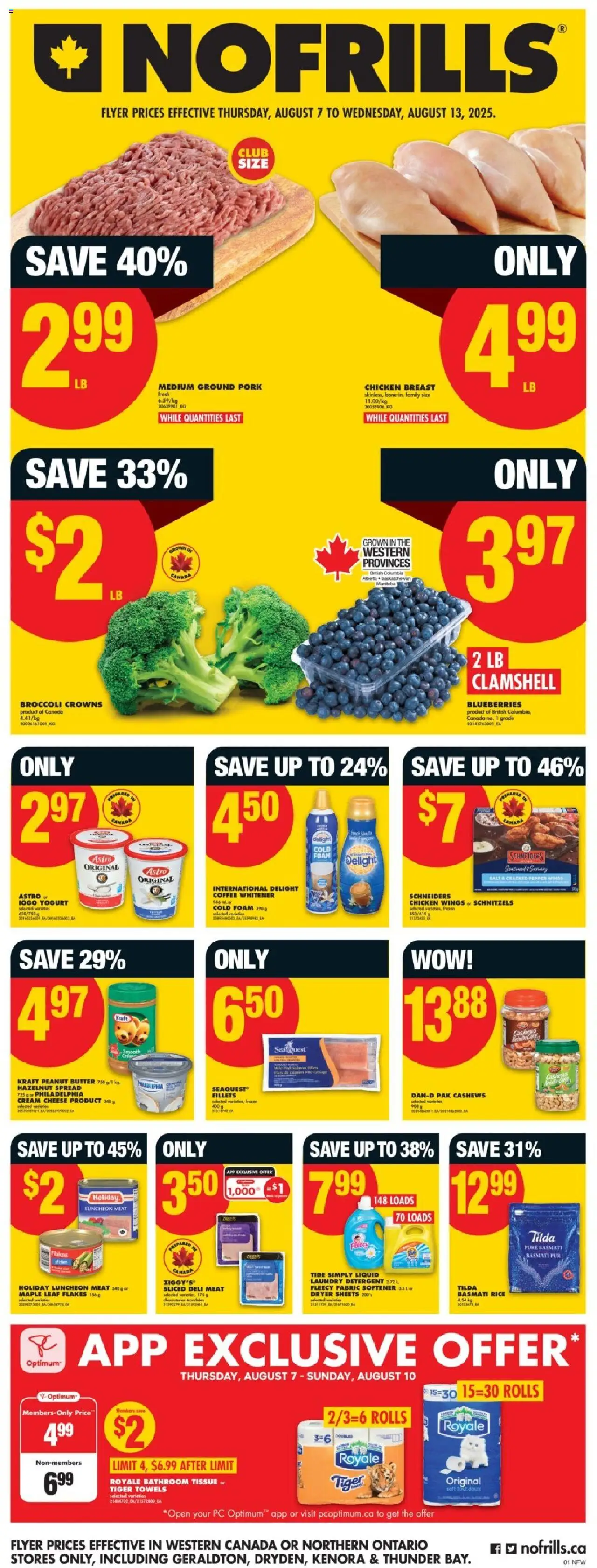 No Frills flyer valid from 07.08.2025 | Page: 3