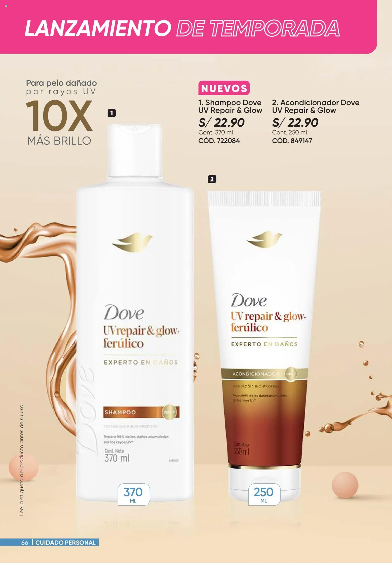 Catálogo Azzorti válido desde 15.12.2025 | Página: 66 | Productos: Shampoo, Acondicionador
