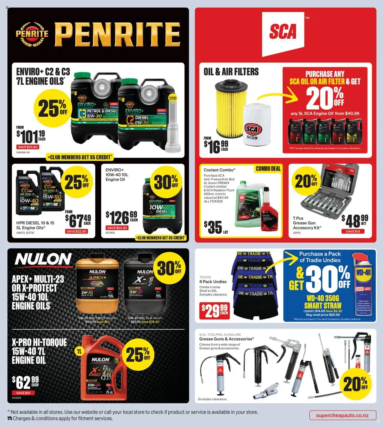 Supercheap Auto catalogue from 13.08.2025 | Page: 13