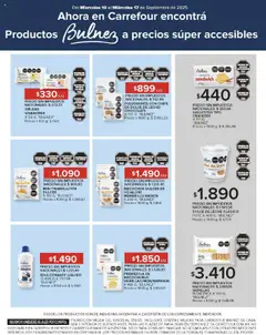 Carrefour ofertas - CABA │ válido desde el 10.09.2025 | Página: 44 | Productos: Batata, Edulcorante, Leche, Chocolate