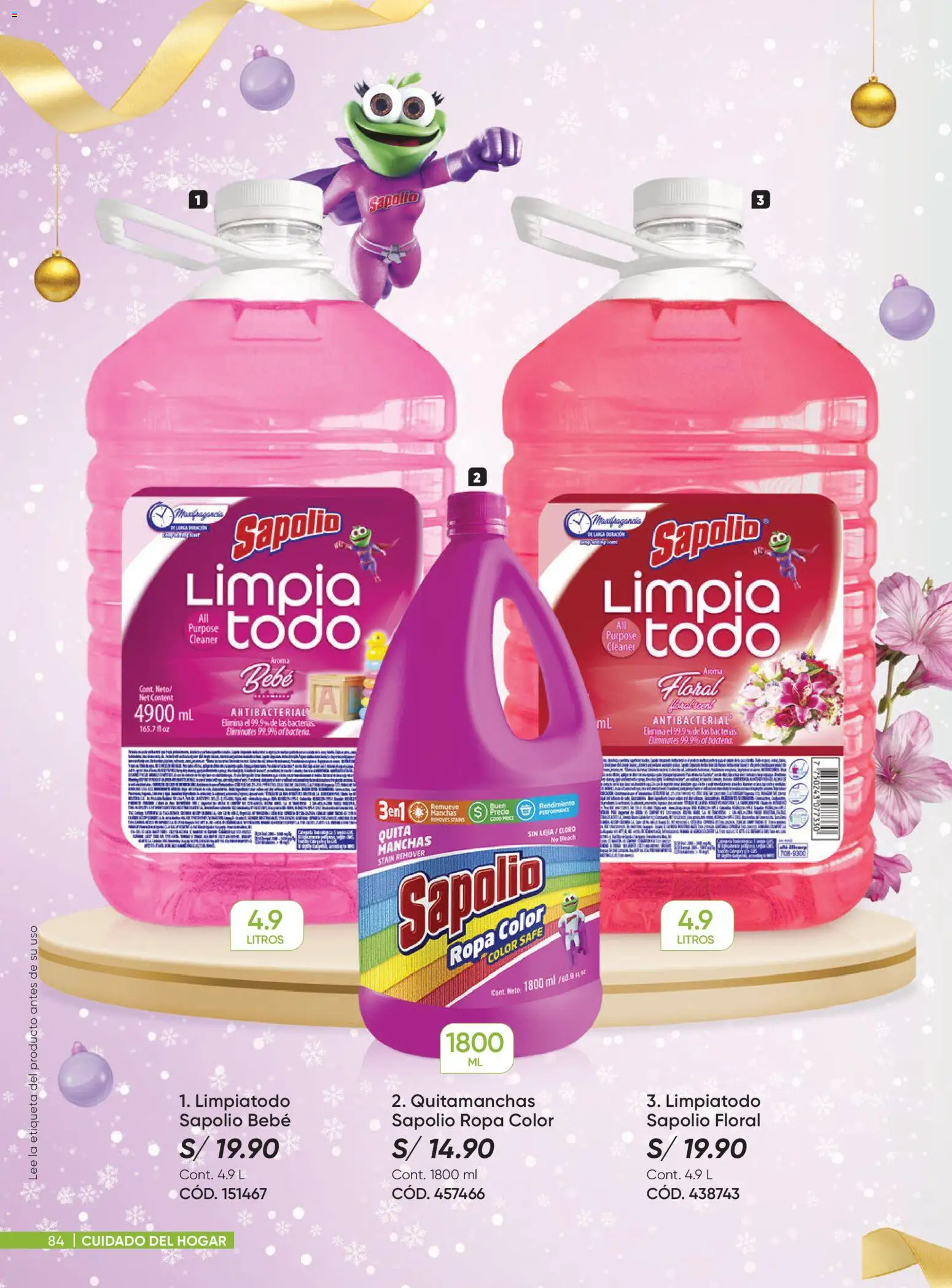 Catálogo Azzorti válido desde 03.11.2025 | Página: 84 | Productos: Quitamanchas, Ropa