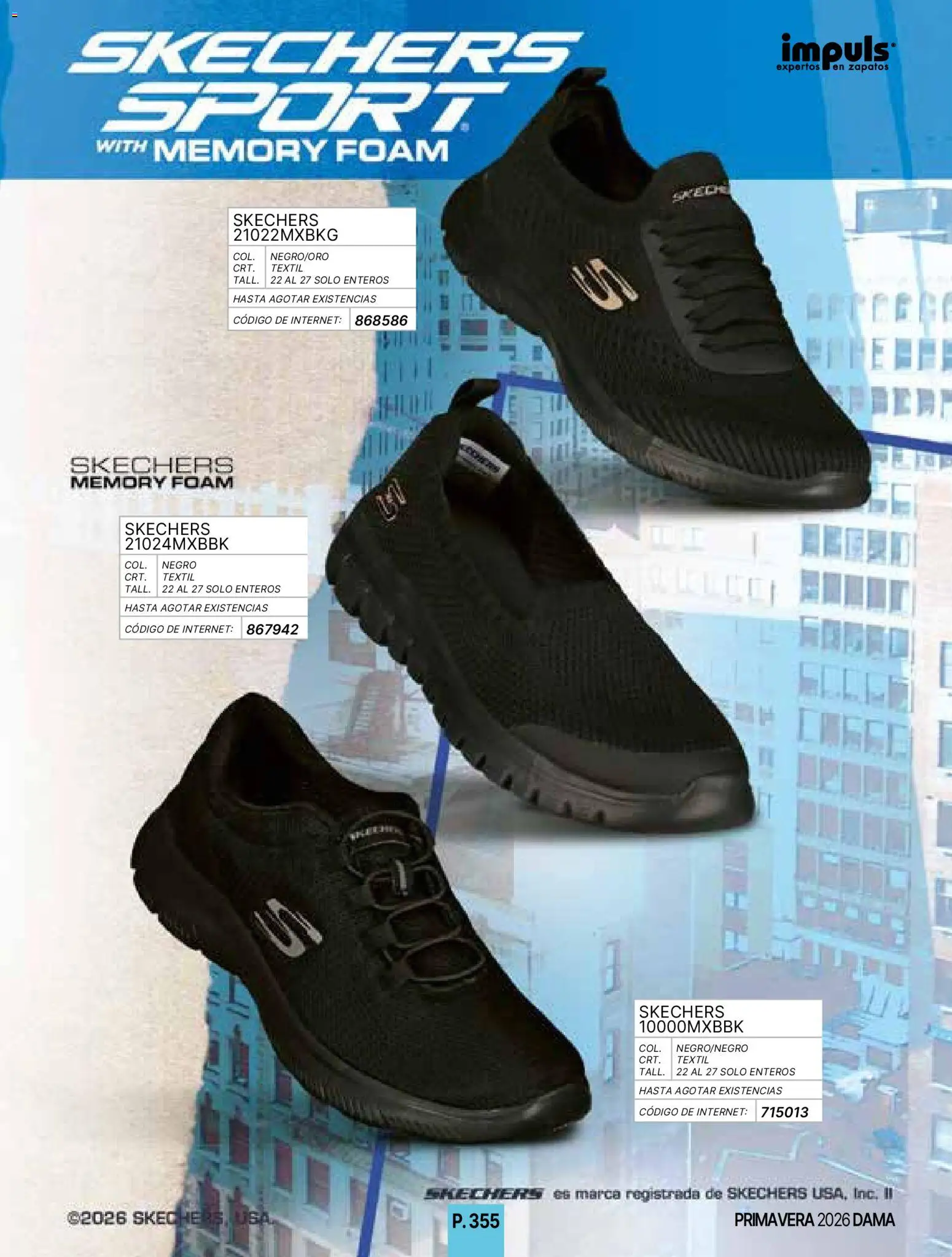 Nuevas ofertas de Impuls válidas en toda la República Mexicana desde el 01.01.2026. ¡Encuentra las mejores ofertas en Impuls catálogo Primavera! | Página: 357 | Productos: Zapatos