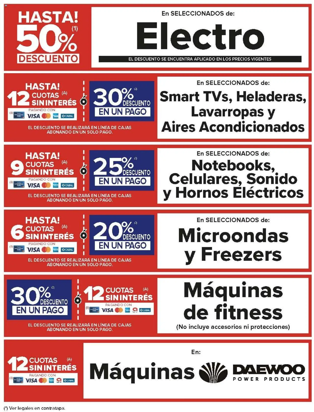 Carrefour ofertas │ válido desde el 10.09.2025 | Página: 24 | Productos: Lavarropas, Microondas