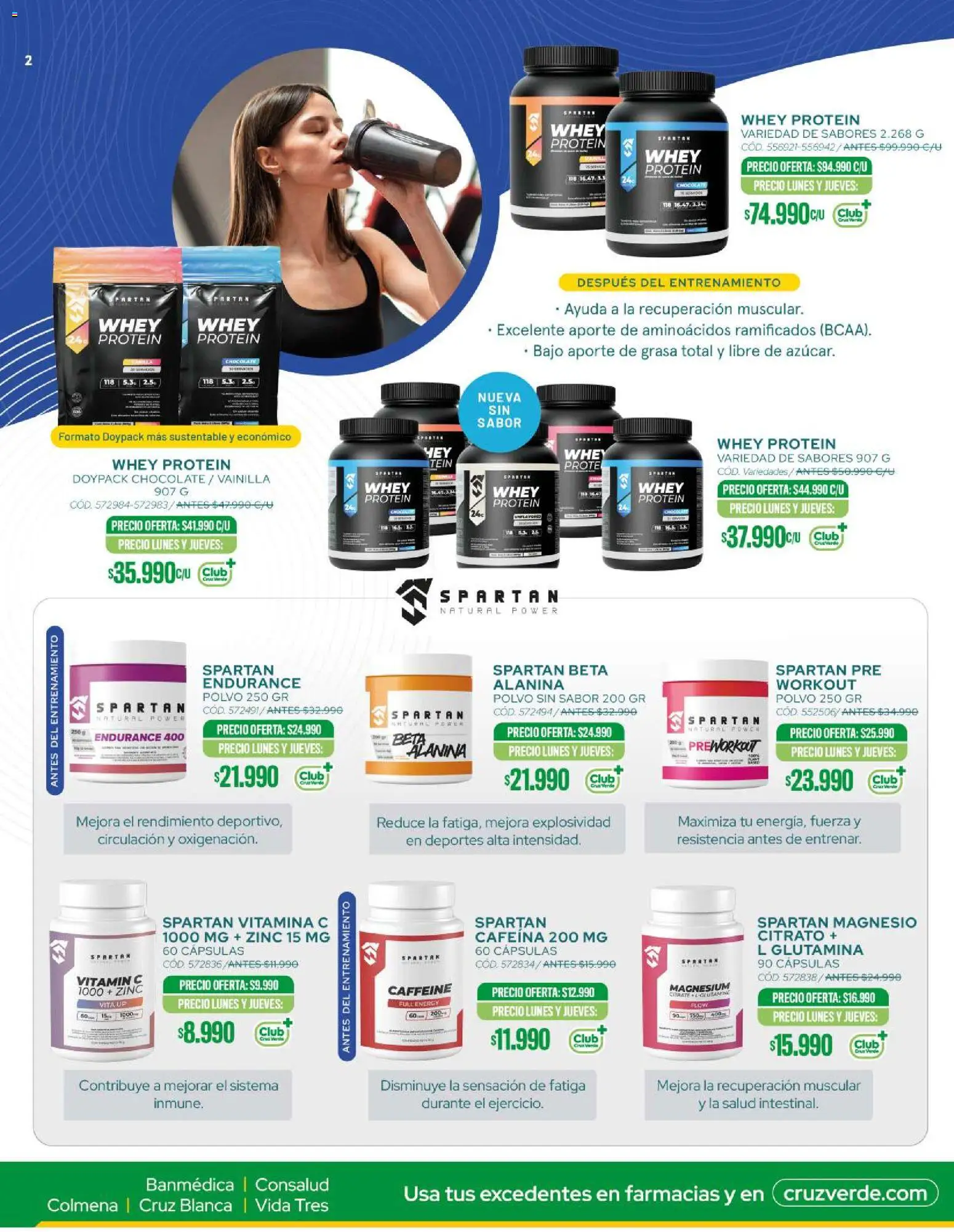 Cruz Verde ofertas  │ válido desde el 01.03.2026 | Página: 2 | Productos: Polvo, Chocolate