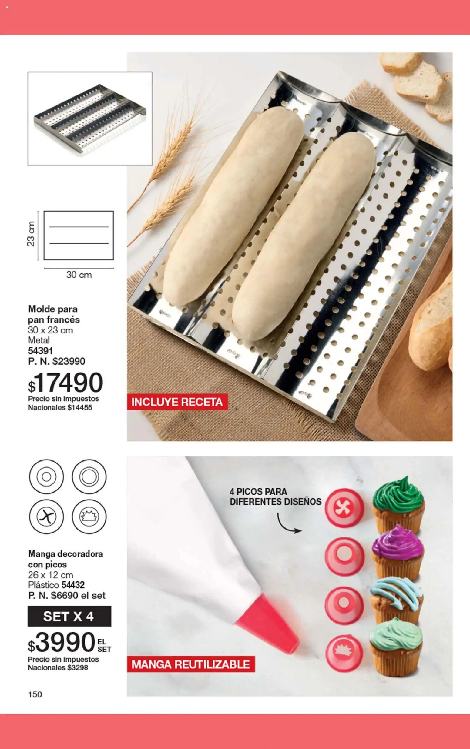 Gigot - CAMPAÑA 01 │ válido desde el 01.01.2026 | Página: 156 | Productos: Manga, Molde, Pan