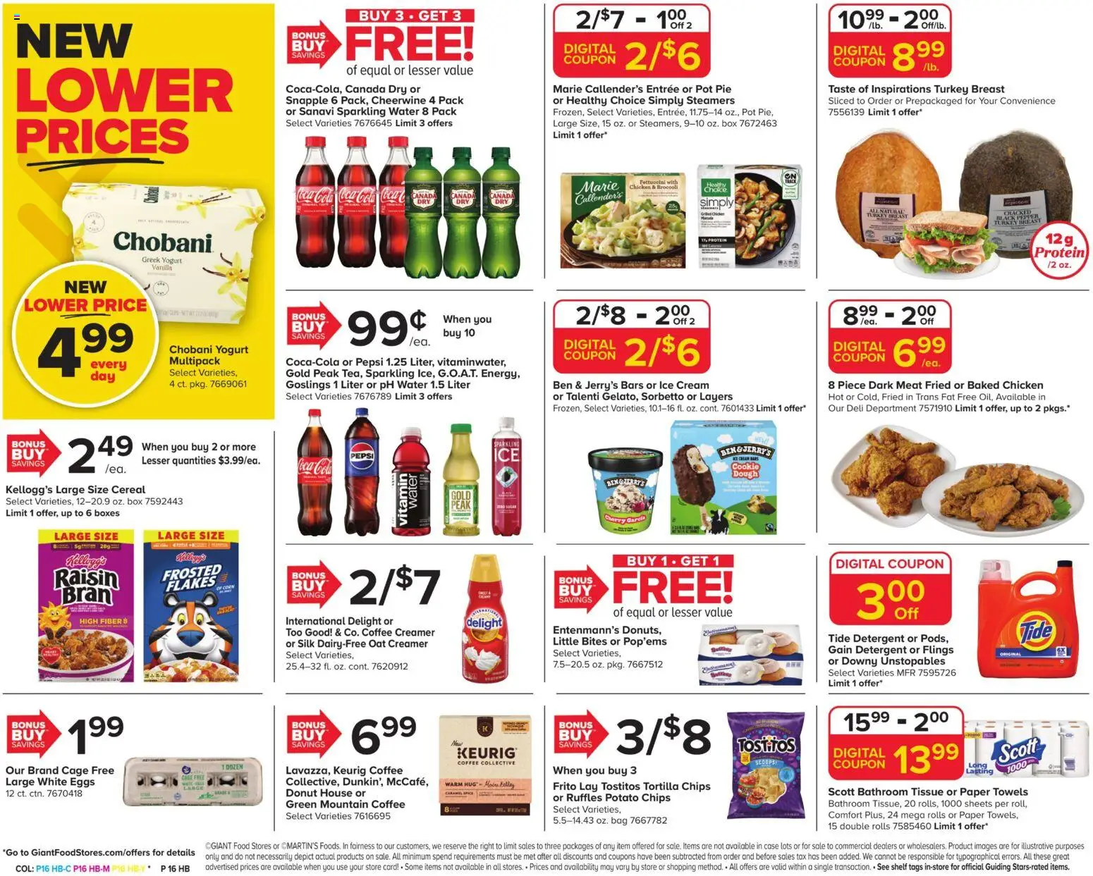 Giant Weekly Ad - valid from 20.03.2026 | Page: 4 | Products: Yogurt, Coffee, Water, Pepper