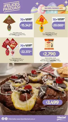 Vista previa Hipermercado Libertad - Pascuas  válido desde el 26.03.2026 | Página: 6 | Productos: Almendras, Huevo, Leche