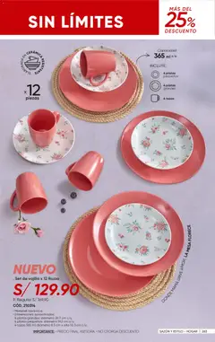 Vista previa de folleto Azzorti catálogo - Campaña 7 de la Azzorti válido desde 14.04.2026 | Página: 267 | Productos: Mesa