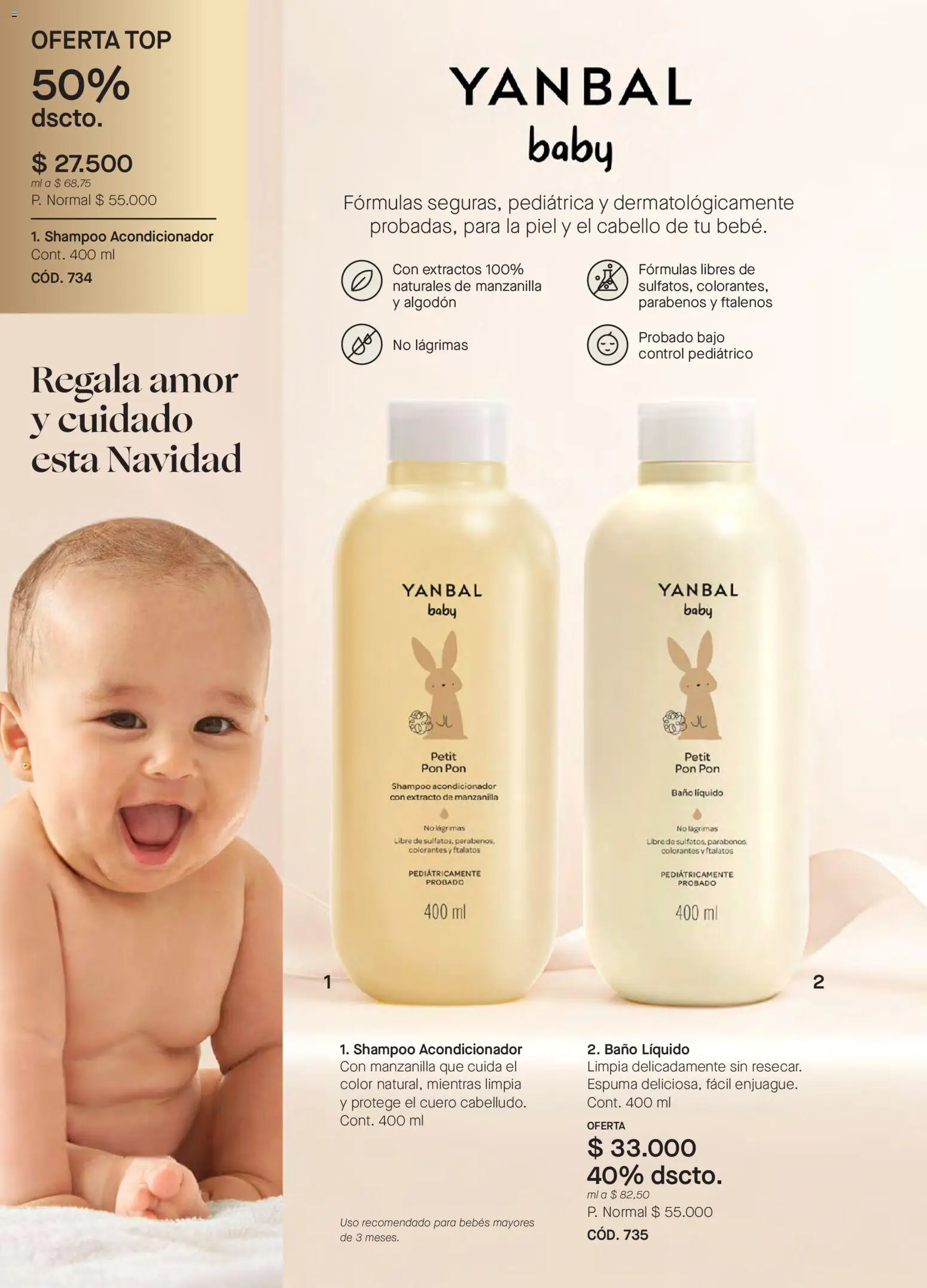 Yanbal revista - valida desde el 08.11.2025 | Página: 124 | Productos: Espuma, Shampoo, Baño, Top