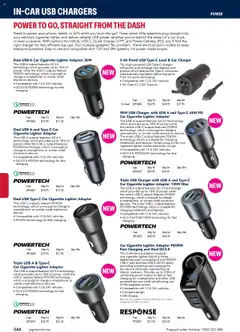 Preview of Jaycar Engineering & Scientific Catalogue 2025/2026  - valid from 09.07.2025 | Page: 344 | Products: Socket, Charger, Device, Usb
