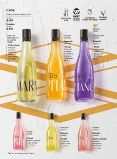 Vista previa de Natura campaña 17 2025, nuevo folleto de la tienda, válido en México a partir del 22.11.2025 | Página: 71 | Productos: Pimienta, Limón, Toronja, Eau de toilette