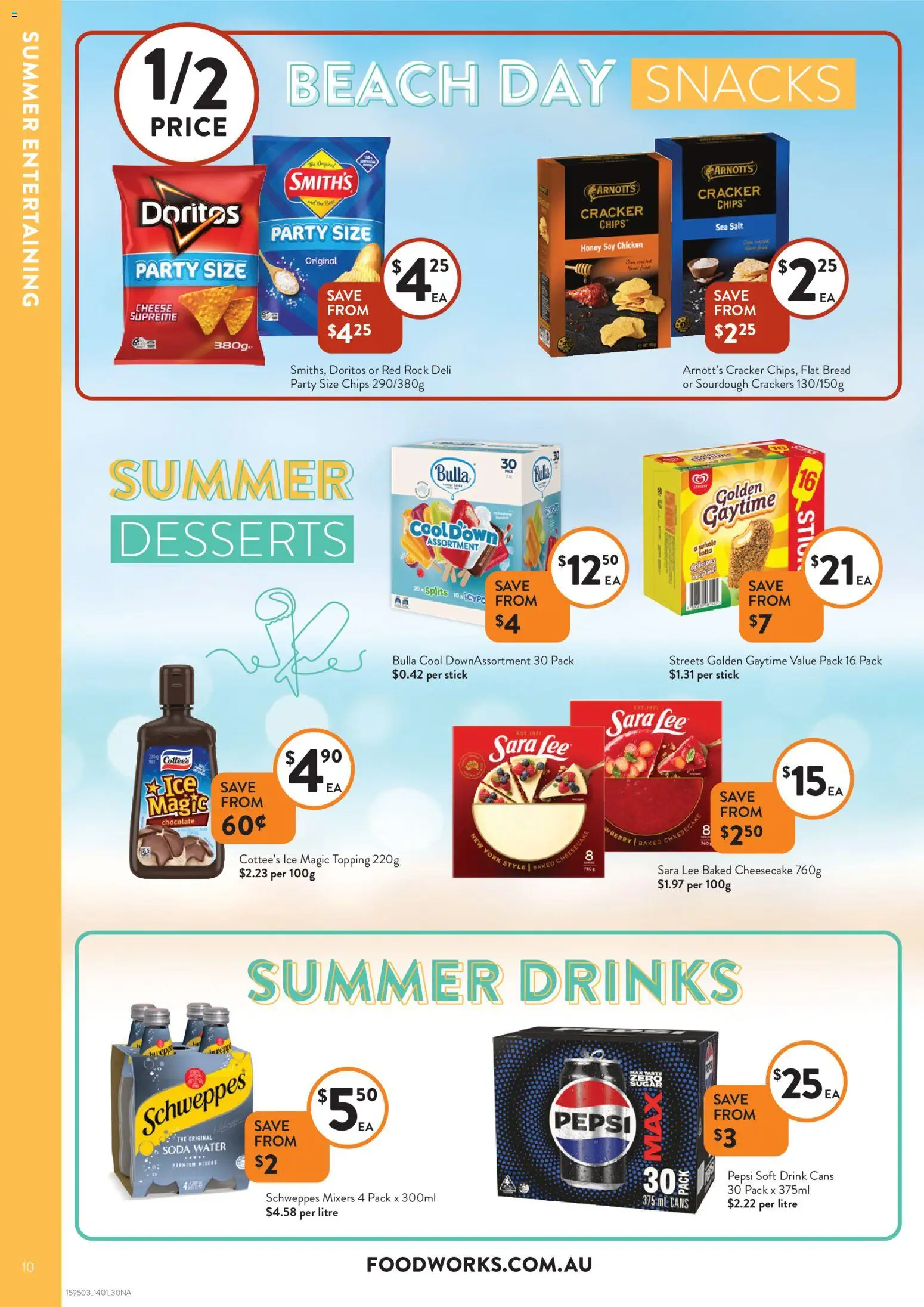 Foodworks catalogue - valid from 13.01.2026 | Page: 10 | Products: Bread, Chocolate, Honey, Chips