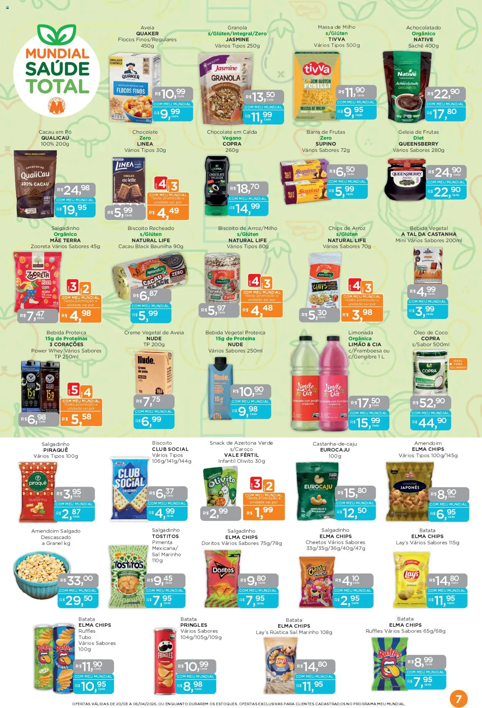 Mundial Folheto - válido de 20.03.2026 | Página: 7 | Produtos: Pó, Elma Chips, Óleo, Creme