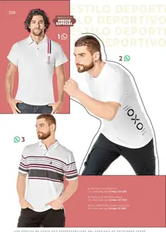Vista previa de SC Pakar Catálogo Ropa y Accesorios, nuevo folleto de la tienda, válido en México a partir del 24.07.2025 | Página: 220 | Productos: Playera