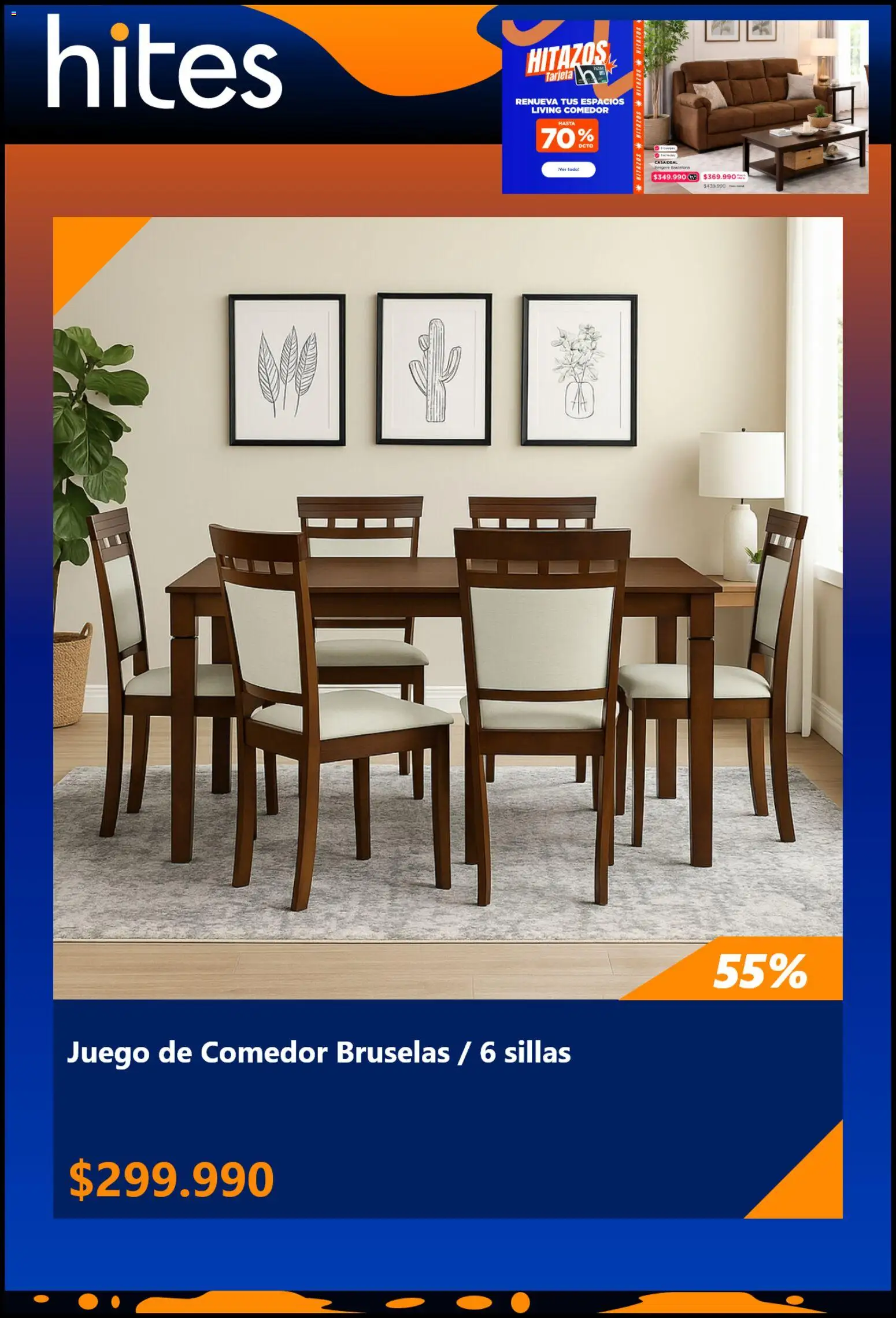 Hites ofertas  │ válido desde el 27.01.2026 | Página: 7 | Productos: Juego de comedor