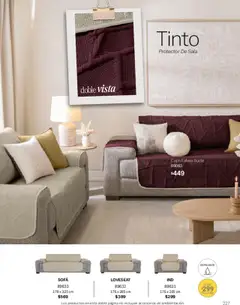 Vista previa de Vianney catálogo Primavera, nuevo folleto de la tienda, válido en México a partir del 07.03.2025 | Página: 231 | Productos: Sofá, Repelente
